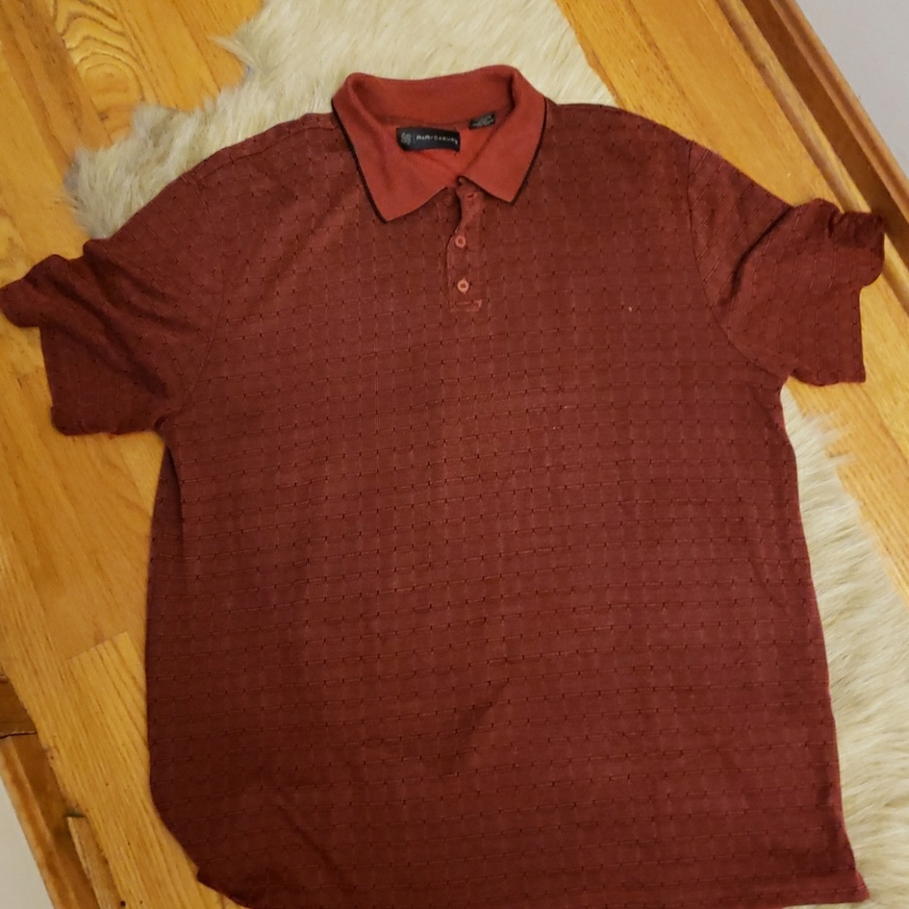 R & R casual gold shirt XL